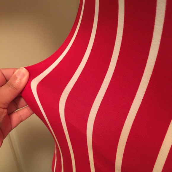 Petite Red Dress - Picture 5 of 7